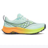 Saucony Womens Peregrine 16 Aqua Citron4