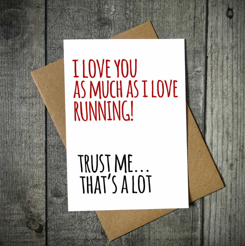 EllieBean Runners Cards - Multiple Designs & Occasions