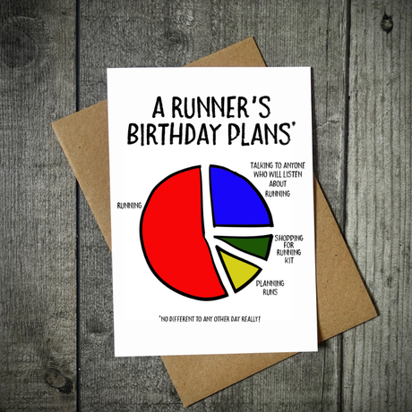 EllieBean Runners Cards - Multiple Designs & Occasions