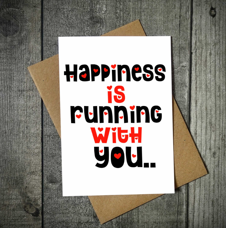 EllieBean Runners Cards - Multiple Designs & Occasions