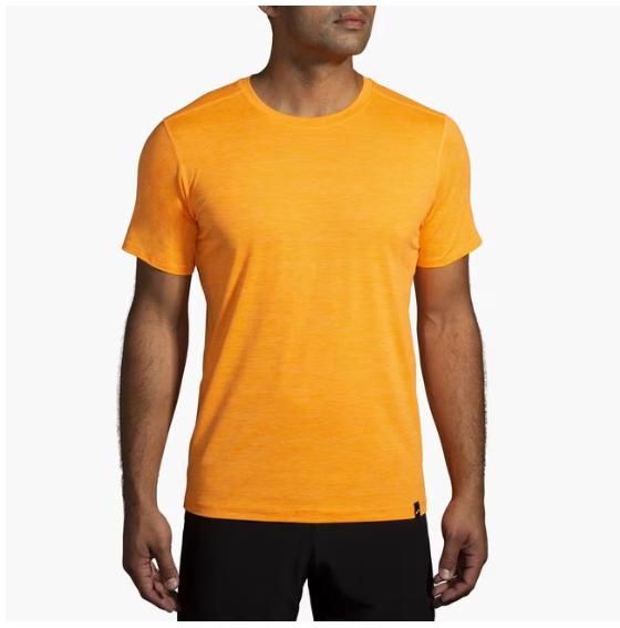 Brooks Mens Luxe S/S Tee