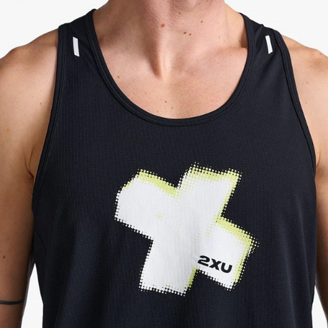 2XU Mens Light Speed Singlet SS24