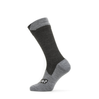 SealSkinz WP All Weather Mid Sock   Black Grey