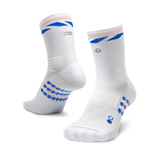 SHYU Racing Socks - Crew - White/Sash/Melon