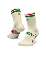 Shyu Racing Socks - Crew - Vintage/Green/Heart