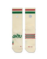 Shyu Racing Socks - Crew - Vintage/Green/Heart