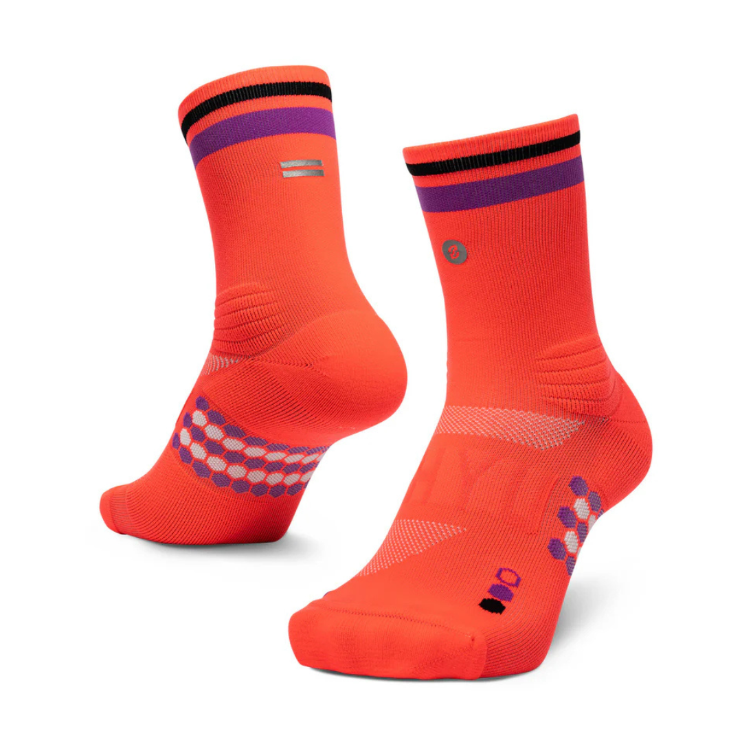 SHYU Racing Socks - Half Crew - Taiyo/Purple/Black