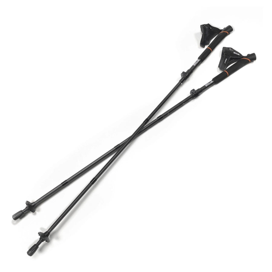 Silva Carbon Running Poles 120-140cm