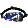 Spibelt Large Pocket Running Belt stars stripes