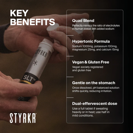 Styrkr SLT07 Hydration Tablets - Mild Citrus