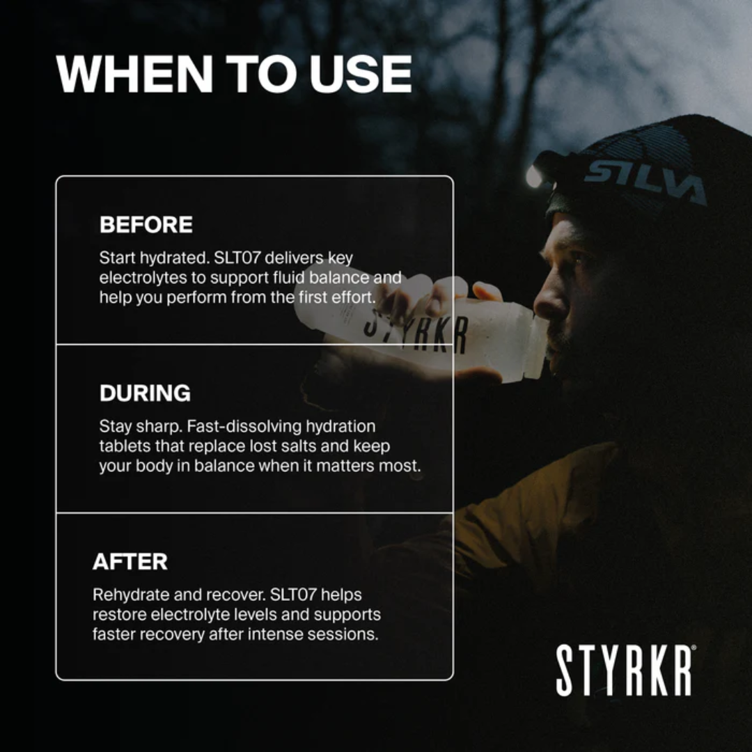 Styrkr SLT07 Hydration Tablets - Mild Citrus