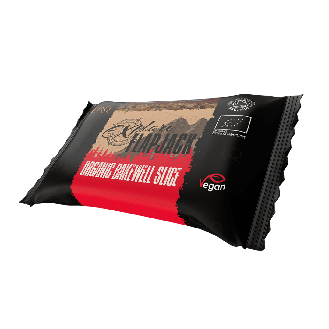 Torq Explorer Flapjack - Organic Bakewell Slice