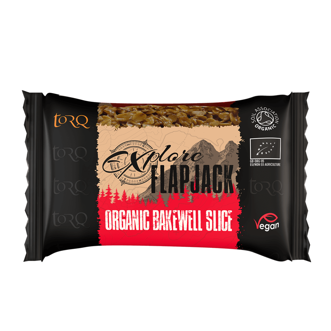 Torq Explorer Flapjack - Organic Bakewell Slice
