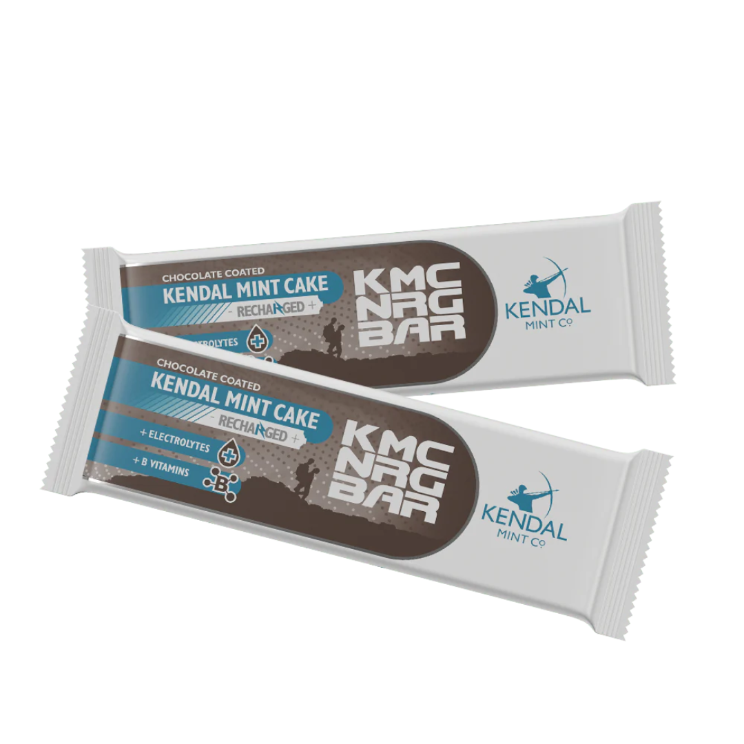 Kendal Mint Co KMC NRG BAR Chocolate Coated Cake Recharged