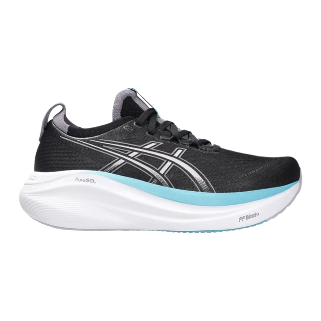 Womens GEL NIMBUS 27 Black Dusk Violet
