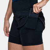 Ronhill Womens Tech 4.5” Twin Short AW25
