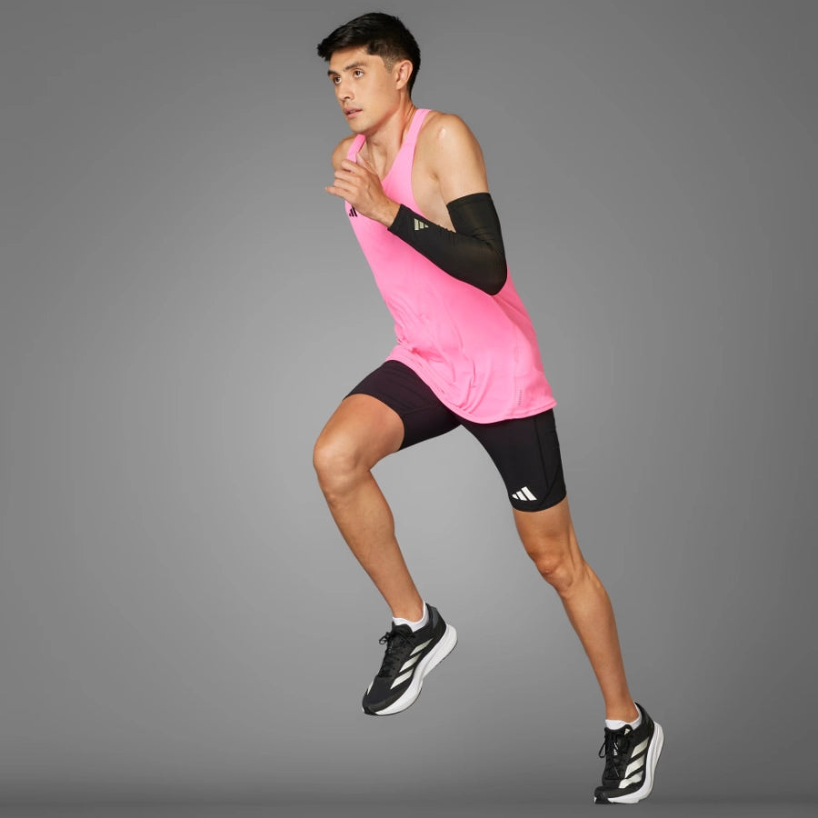 Adidas Mens Adizero Running Short Pocket Leggings