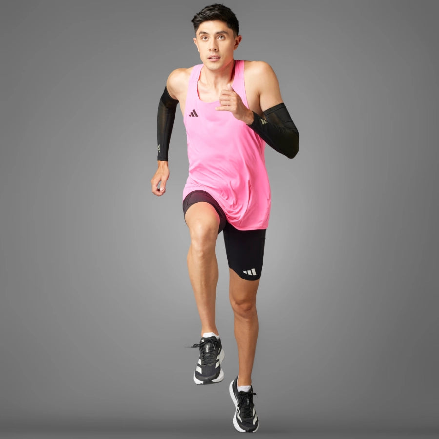 Adidas Mens Adizero Running Short Pocket Leggings