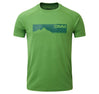 bearing tee green mens