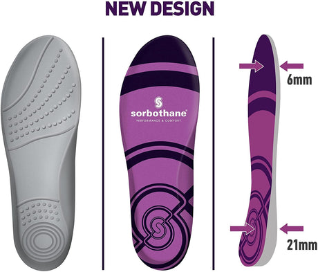 Sorbothane Cush 'N' Step Insoles