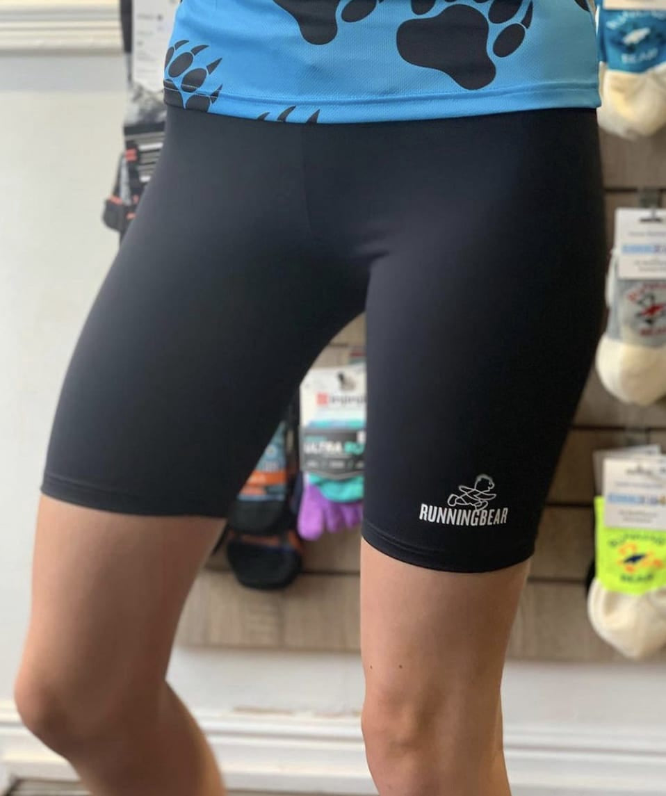 Running Bear Lycra Shorts Unisex (8in)