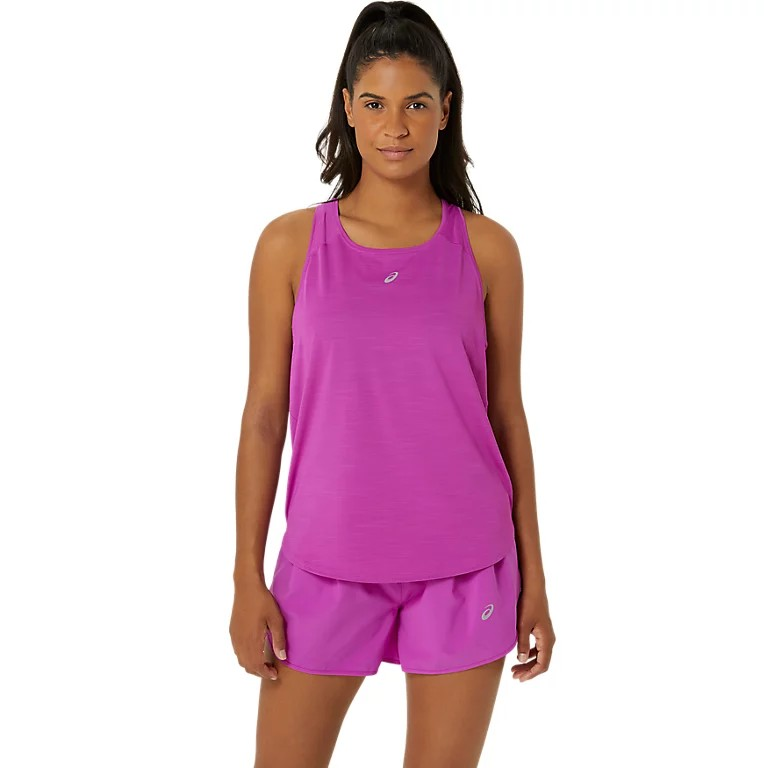 ASICS Womens Road Tank - Bold Magenta