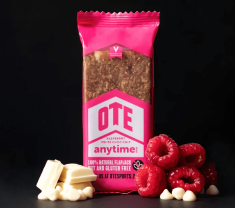 OTE Raspberry & White Choc Anytime Bar (Bundle of 10)
