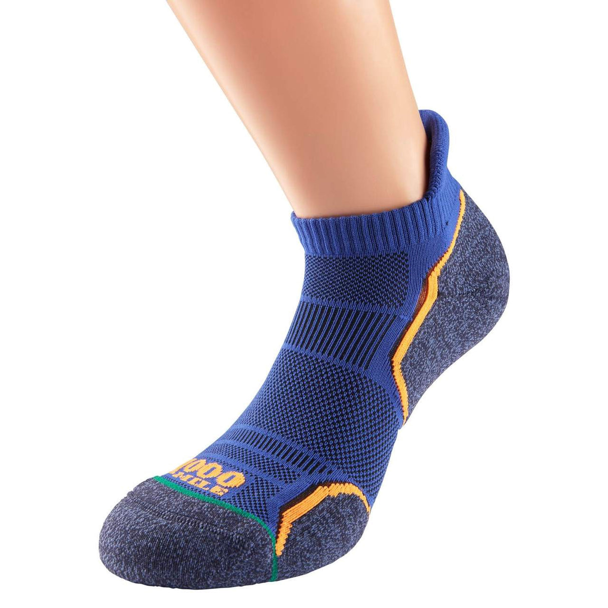 1000 Mile Run Socklet - Twin Pack (Mens)