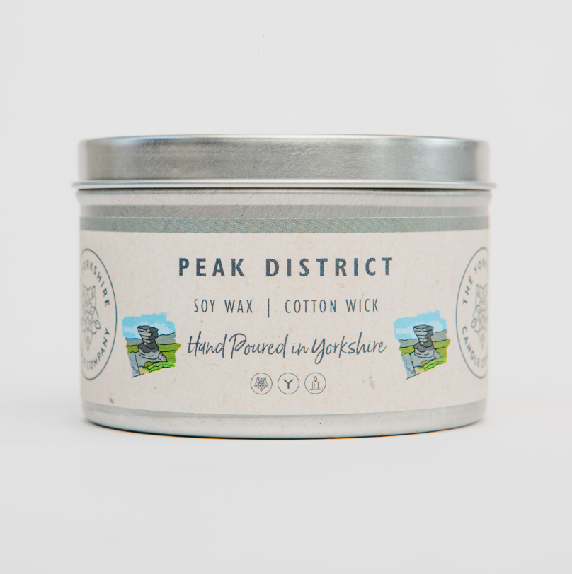 Peak District Large Tin Scented Candle