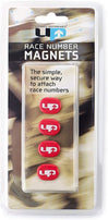 ultimate performance race number magnets red