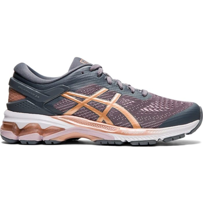 Asics Gel-Kayano 26 - Metropolis/Rose Gold | Running Bear