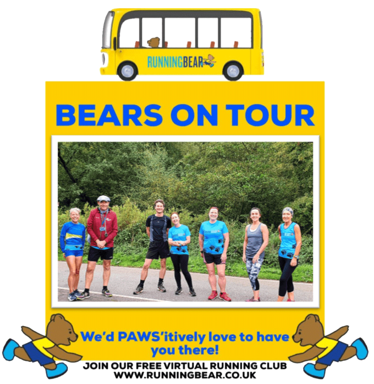 Run with RBRC Bears on Tour