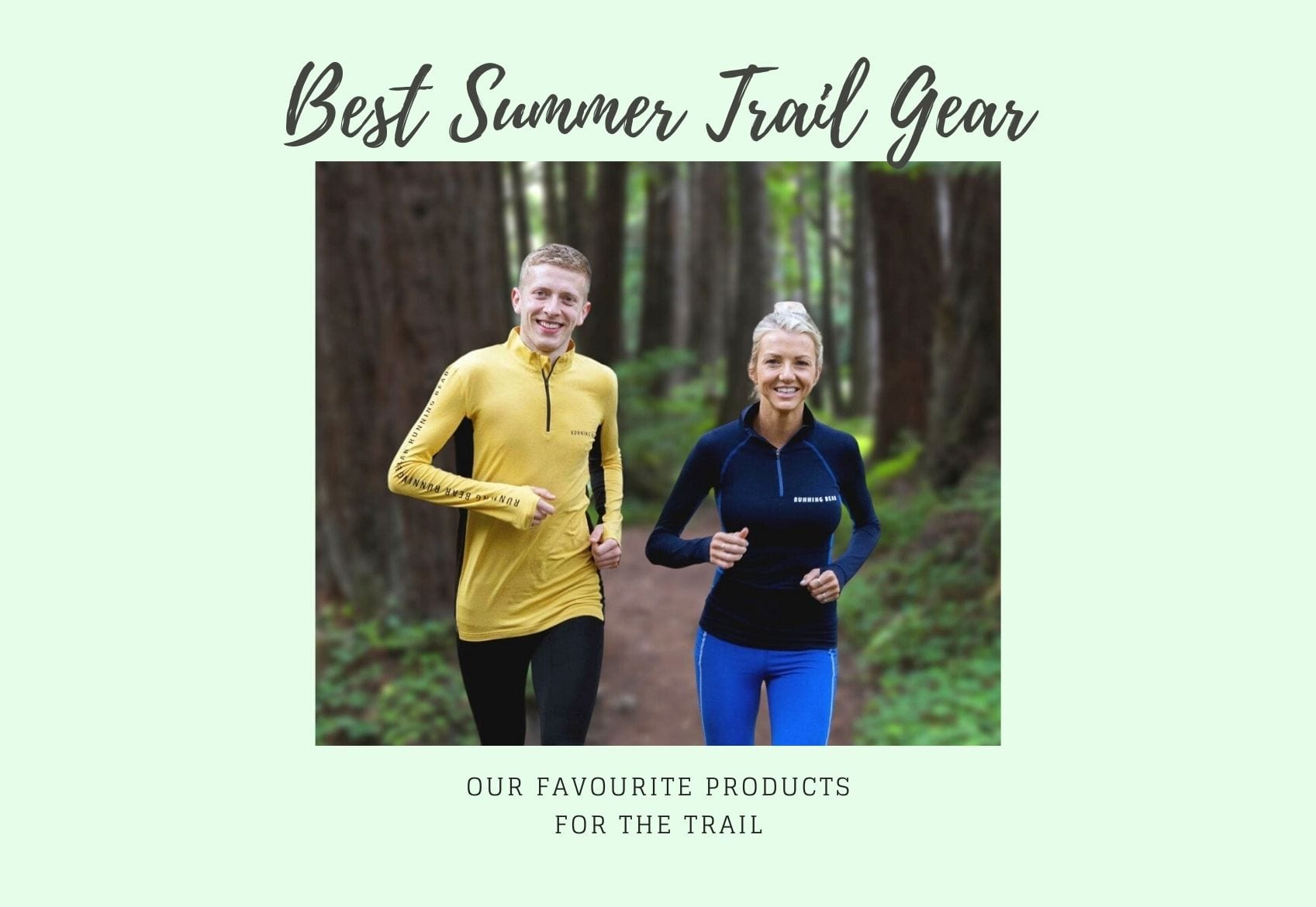 best trail gear for summer 2021 in the UK running bear trail shoes
