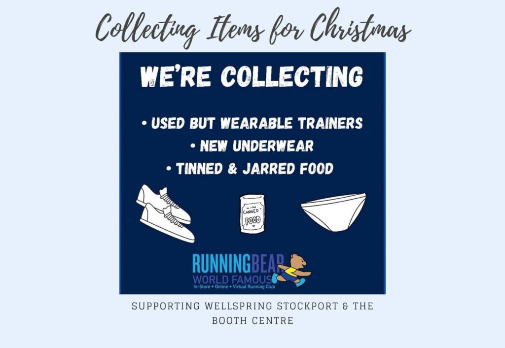 Collecting Items for Christmas Supporting Wellspring Stockport & the Booth Centre (1)