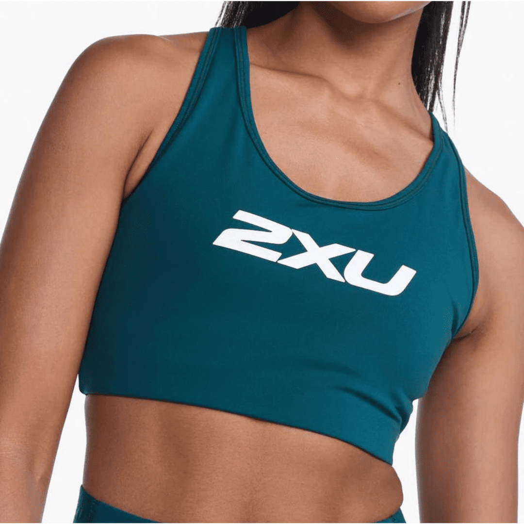 2XU Motion Sports Bra Medium Support Blue