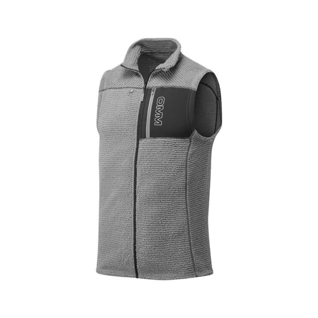 OMM Mens Core Zipped Vest - Running Bear